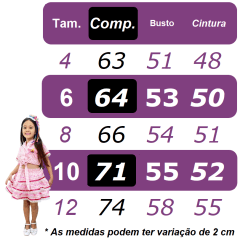 Vestido Infantil Junino Festas Amarelo Colorido Florzinhas