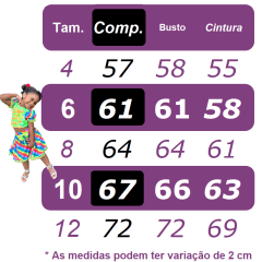 Fantasia Infantil Junino Rosa e Xadrez Preto Colorido