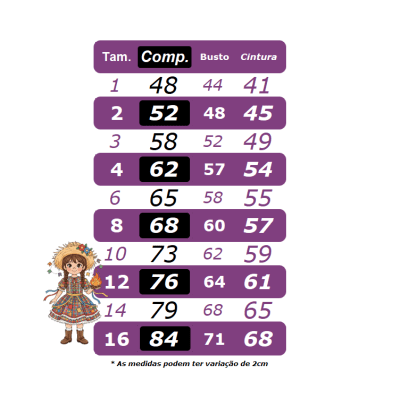 Vestido Infantil C/ Alça Junino Caipira Rosa Xadrez Colorido