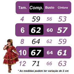 Vestido Infantil Junino Arraiá Colorido Xadrez Rosa Neon