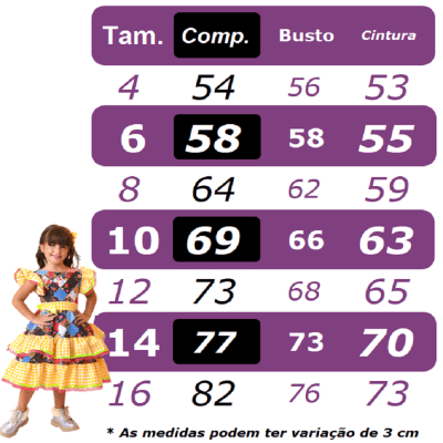 Vestido Infantil Junino Arraiá Verde C/ Estampa Colorida