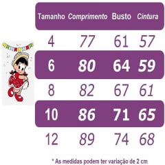 Vestido Infantil Junino Azul Colorido Festa Folia Premium