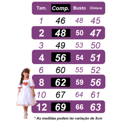 Vestido Infantil Junino Azul e Rosa Flores Coloridas