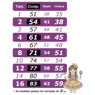 Vestido Infantil Junino Caipira Pink Saia Xadrex Colorido