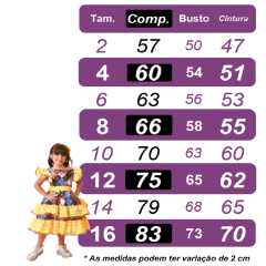 Vestido Infantil Junino Festa São João Xadrez Rosa Girassol