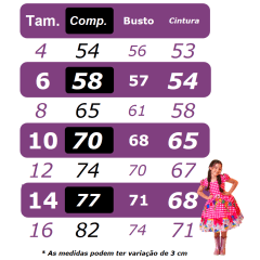Vestido Infantil Junino Vermelho Xadrez C/ Babados Luxo