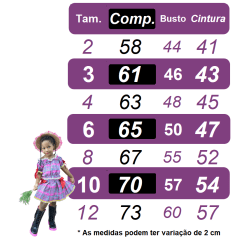 Vestido Infantil Junino Xadrez Vermelho Festa de São João