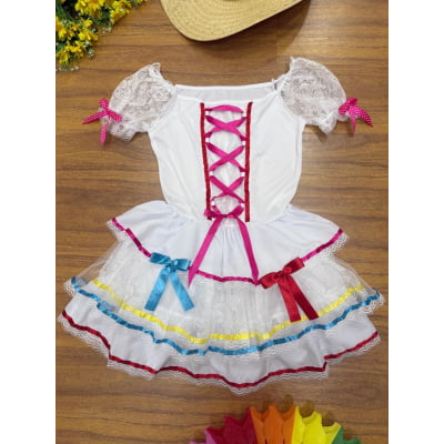 Fantasia Adulto Junino da Noiva Arraiá Festas