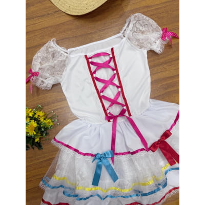 Fantasia Adulto Junino da Noiva Arraiá Festas