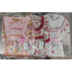 Kit 3 Peças Fantasia Infantil Junino  -12-14-16 - Variação Cor