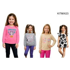 Kit Varias Marcas de Cores, Modelos, Peças e Quantidade Variadas no Tamanho 3