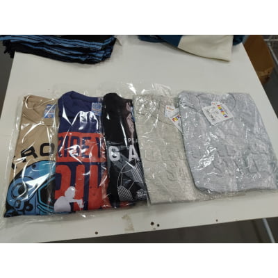 Kit Verão Camisetas Masculinas 5 Peças Avulsas Tamanho 10