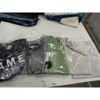 Kit Verão Camisetas Masculinas 5 Peças Avulsas Tamanho 10