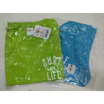 Kit Verão Regata Masculina 2 Peças Avulsas Tamanho 10