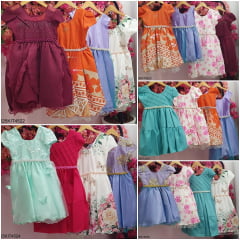 Kit de 4 Peças de Vestidos Luxo Daminhas Festas 5