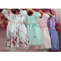 Kit de 4 Peças de Vestidos Luxo Daminhas Festas 6