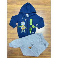 Kit Analê Conjunto Moletom Meninos Estampas Variadas do 1 ao 8