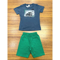 Kit Conjunto Elian Meninos Infantil 6 Peças estampas e cores variadas do 4 ao 8