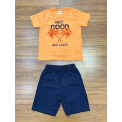 Kit Conjunto Elian Meninos Infantil 6 Peças estampas e cores variadas do 4 ao 8