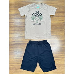 Kit Conjunto Elian Meninos Infantil 4 Peças Tamanho 10