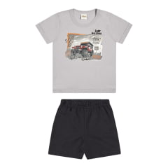 Kit Conjunto Elian Meninos Infantil 8 Peças estampas e cores variadas do 1 ao 3