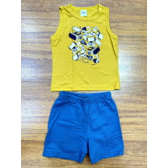 Kit Conjunto Elian Meninos Infantil 8 Peças estampas e cores variadas do 1 ao 3