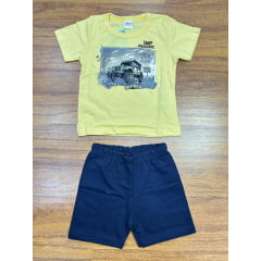 Kit Conjunto Elian Meninos Infantil 8 Peças estampas e cores variadas do 1 ao 3