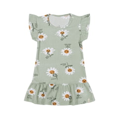 Kit Elian Meninas Infantil 5 Peças estampas e cores variadas do 1 ao 3