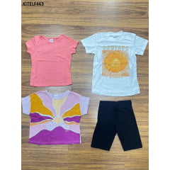 Kit Elian Meninas Infantil com 4 Peças Tamanho 6