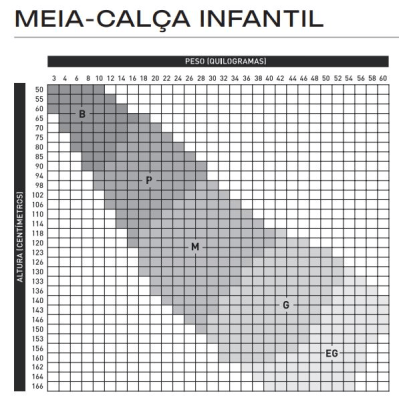 Meia Calça Infantil Canelada Com Elastano Fio 70