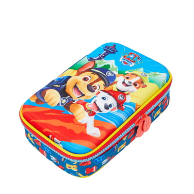 Estojo Box Escolar da Patrulha Canina Relevo
