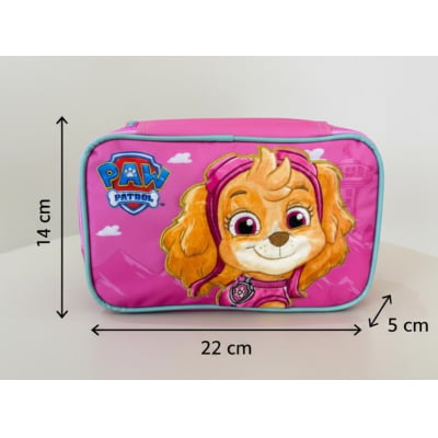 Estojo Box Escolar da Patrulha Canina Skye