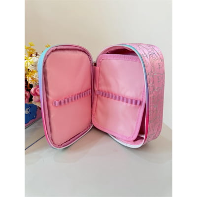 Estojo Box Escolar dos Ursinhos Carinhosos Rosa
