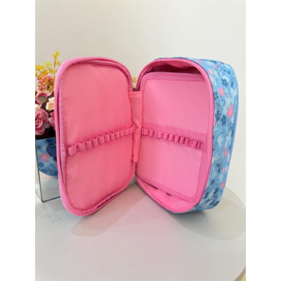 Estojo Box Juvenil da Lilo Stitch e Angel Rosa