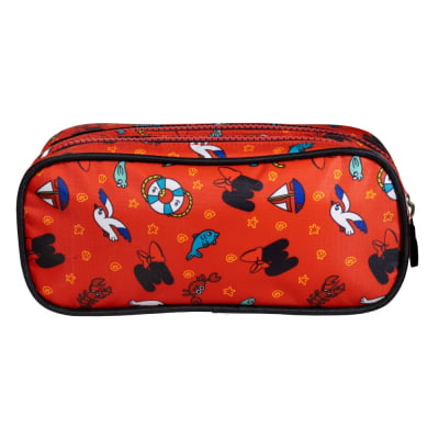 Estojo Duplo Escolar da Minnie X