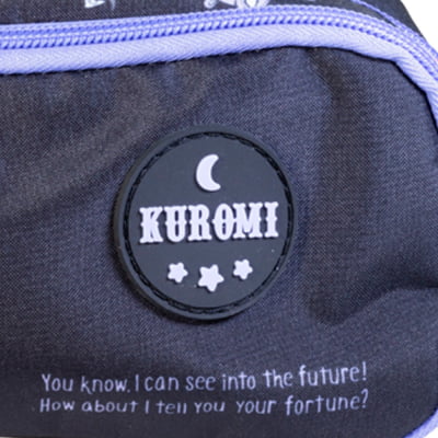 Estojo Duplo Escolar Juvenil Kuromi College