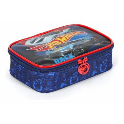 Estojo Escolar Box do Hot Wheels Race For Speed