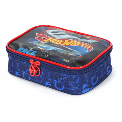 Estojo Escolar Box do Hot Wheels Race For Speed