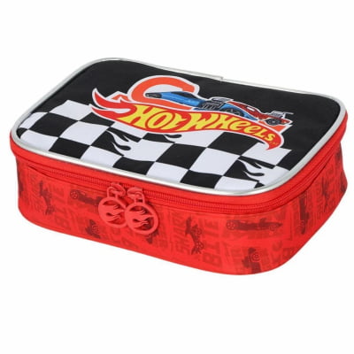 Estojo Escolar Box Hot Wheels Race Cores