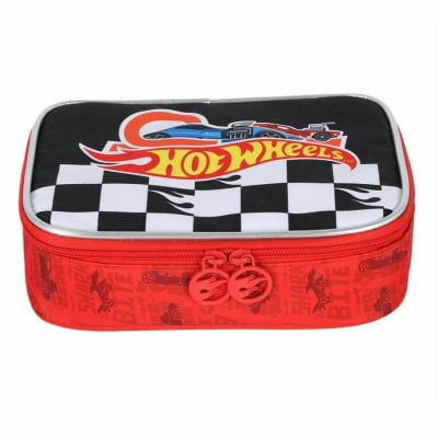 Estojo Escolar Box Hot Wheels Race Cores