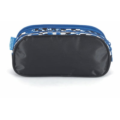 Estojo Escolar Triplo do Hot Wheels Cores