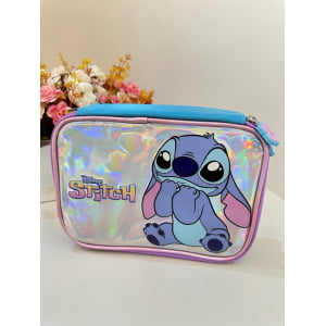 Estojo Infantil do Lilo Stitch e Angel Azul