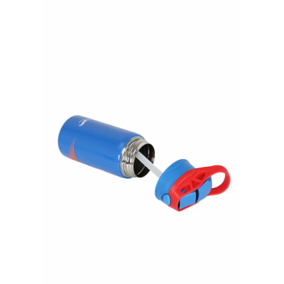 Garrafinha Infantil de 500 ml Aço Inóx Hotwheels Azul