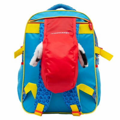 Kit Mochila de Costas Escolar Tam. 14  C/ Capuz e Lancheira Térmica da Patrulha Canina S2