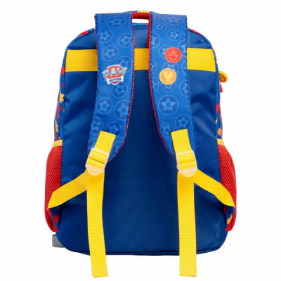 Kit Mochila de Costas Escolar Tam. 14 + Lancheira Térmica e Estojo Box da Patrulha Canina SE