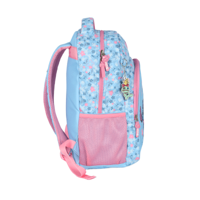 Kit Mochila De Costas + Estojo Box da Lilo Stitch e Angel Rosa
