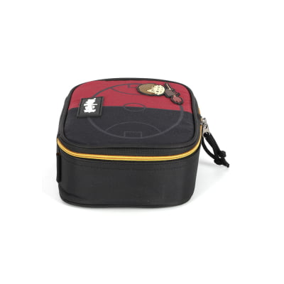 Kit Mochila de Costas + Estojo Box do Harry Potter Quadribol da Grifinória