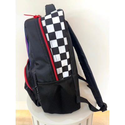 Kit Mochila De Costas + Lancheira Térmica do Sonic Preta