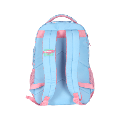 Kit Mochila De Costas + Lancheira Térmica + Estojo Triplo da Lilo Stitch e Angel Rosa