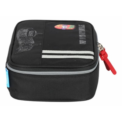 Kit Mochila De Rodinha E Costas + Estojo Box do Hot Wheels Skate Cinza